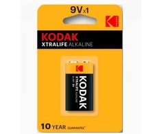 BateriA „Kodak XTRALIFE“ šarminė K9V LR9 baterija, 1 vnt.