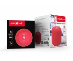 GEMBIRD Portable Bluetooth garsiakalbis red