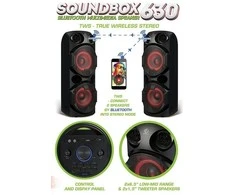 Rebeltec Bluetooth garsiakalbis SoundBOX 630 juodas