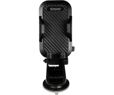 SAVIO CH-04 automobilio telefono laikiklis, skirtas priekiniam stiklui
