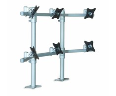 Laikiklis Edbak Edbak SV17 uchwyt / stojak do monitorów 68,6 cm (27'') Biurko Juodas