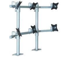 Laikiklis Edbak Edbak SV17 uchwyt / stojak do monitorów 68,6 cm (27'') Biurko Juodas