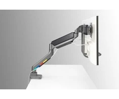 Leitz KENSINGTON SmartFit dvigubo monitoriaus laikiklis su skersiniu ir rankena