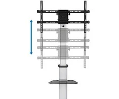 Laikiklis LOGILINK BP0163 TV Monitorius vežimėlis 37-86 colių aukštis reguliuojamas 50 kg max