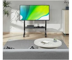 Laikiklis TECHLY grindų stovas su lentyna 45-90 colių LCD/LED/plazminiam televizoriui