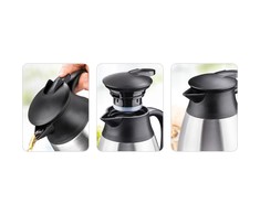 LAMART Table termosas - ąsotis, stiklinis įdėklas, 1.5 l