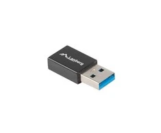 LANBERG AD-UC-UA-01 adapteris USB TYPE-C F -AM 3.1 Juodas