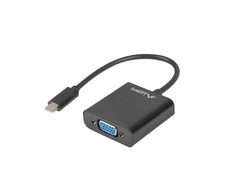 LANBERG AD-UC-VG-01 adapter USB TYPE-C M -VGA F 15cm Juodas