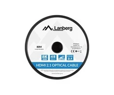 LANBERG HDMI v2.1 8K M/M kabelis 80m optinis AOC