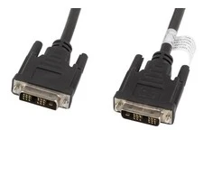 LANBERG kabelis DVI-D M 18+1 DVI-D M 18+1 3m juodas viengubas jungtis
