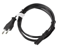 LANBERG CEE 7/16 IEC 320 C7 euro radio power cord 3m juodas