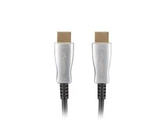 LANBERG HDMI v2.0 M/M laidas 100m optinis AOC juodas