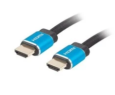 LANBERG HDMI M/M v2.0 cable 1m CU juodas box premium certificate