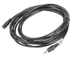 LANBERG CA-MJFJ-10CC-0050-BK stereo laidas Mini Jack M ->Mini Jack F 5m