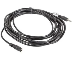 LANBERG CA-MJFJ-10CC-0050-BK stereo laidas Mini Jack M ->Mini Jack F 5m