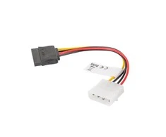 LANBERG CA-HDSA-10CU-0015 maitinimo kabelis MOLEX F ->SATA M 15cm