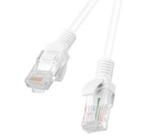 LANBERG patchcord kat.5e 30m baltas