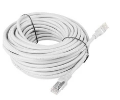 LANBERG patchcord kat.5e 50m pilkas