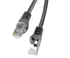 LANBERG patchcord cat.6 30m FTP juodas