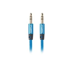 LANBERG CA-MJMJ-10CU-0030-BL Premium Cable Audio Mini lizdas, 3,5 mm 3 kontaktų. 3 m į pietus