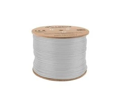 LANBERG LAN kabelis SFTP kat.7 305m solid CU LSZH pilkas CPR fluke praėjo