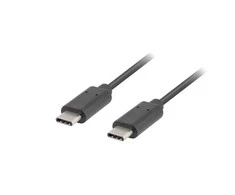 LANBERG CA-CMCM-10CU-0010-BK laidas USB-C M/M 2.0 1M Juodas