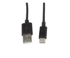 LANBERG CA-USBO-10CC-0018-BK cable USB 2.0 Type-C M -AM 1.8m juodas