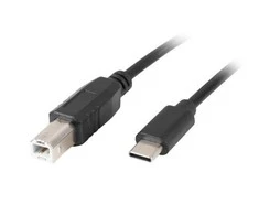 LANBERG kabelis USB-C M ->USB-B M 2,0 1,8 m