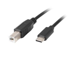 LANBERG laidai USB-C M ->USB-B M 2.0 3 m