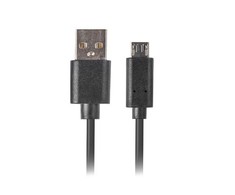 LANBERG CA-USBM-20CU-0018-BK laidas Quick Charge 3.0 USB Micro-B M ->A M 1.8M Juodas