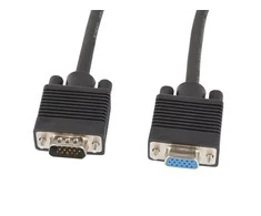 LANBERG CA-VGAC-10CC-0018-B+ ilgintuvas VGA M/F ekranuotas feritu 1,8 m storio