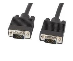LANBERG CA-VGAC-10CC-0018-B laidas VGA M/M ekranuotas feritu 1.8m juodas
