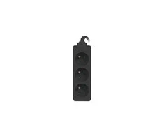 LANBERG PS0-03E-0300-BK 3M Juodas 3X 230V Lanter EXTENSION PL. CABLE FROM FULL COPPER