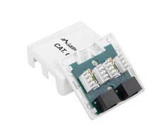 LANBERG OU6-0002-W UTP Data Box 2 prievadų RJ45 neekranuotas kat. 6
