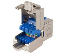 Lanberg Keystone modulis be įrankių RJ45 Cat.6A FTP