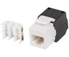 Lanberg Keystone modulio lizdas be įrankių RJ45 kat.6 UTP