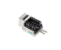 LANBERG KSF6-1090 Keystone Module RJ45->LSA 90deg FTP Cat.6