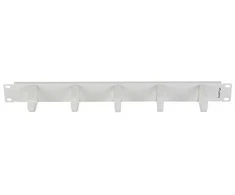 Lanberg Cable Organizer 19" 1U su 5 metalinėmis B tipo rankenomis