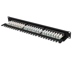 Lanberg PPU5-1124-B rack accessory Patch panel
