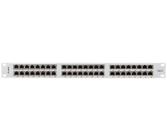 Lanberg Patch Panel 48 port 1U 19" kat.6 FTP ekranowany pilka