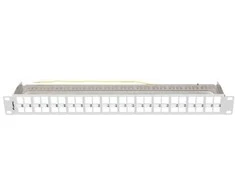 Lanberg Patch Panel Blank 48 Port 1U 19" FTP Keystone Modules Ball
