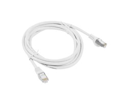 LANBERG PCF6-10CC-0200-W Lanberg Patchcord RJ45 kat.6 FTP 2m Baltas