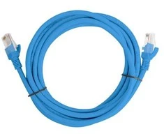 LANBERG PCU5-10CC-0300-B Patchcord RJ45 kat. 5e UTP 3m mėlyna