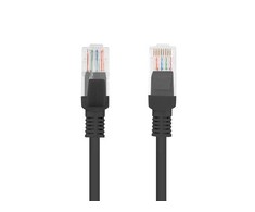 LANBERG PCU6-10CC-1000-BK Patchcord RJ45 kat. 6 UTP 10m kabeliai