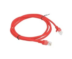 LANBERG PCU6-10CC-0150-R Patchcord RJ45 kat. 6 UTP 1,5 m raudona
