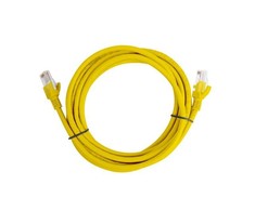 LANBERG PCU6-10CC-0300-Y Patchcord RJ45 kat. 6 UTP 3m geltona
