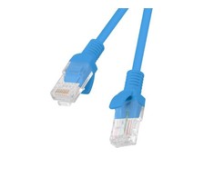 LANBERG PCU6-10CC-0300-B Patchcord RJ45 kat. 6 UTP 3m mėlyna
