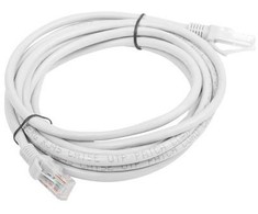 LANBERG PCU6-10CC-0300-S Patchcord RJ45 kat. 6 UTP 3m pilkas