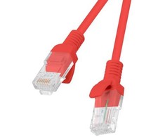 PATCHCORD KAT.6 UTP 3M Raudonas FLUKE PASSED LANBERG