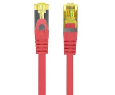 PATCHCORD KAT.6A S/FTP LSZH CU 3M Raudonas FLUKE PASSED LANBERG